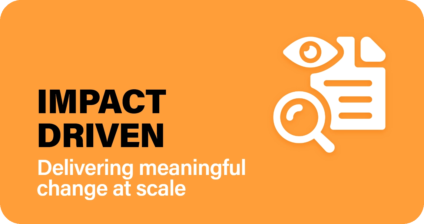 Corporate Partnership Impact Driven